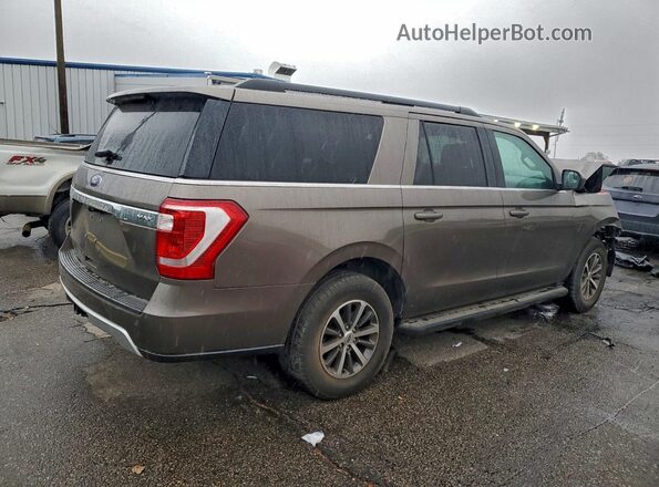 1FMJK1HTXKEA50912 2019 FORD EXPEDITION Коричневый Задняя правая четверть