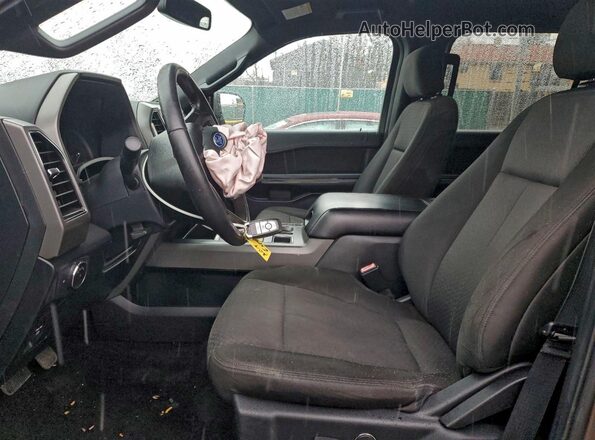 1FMJK1HTXKEA50912 2019 FORD EXPEDITION Коричневый Вид салона спереди