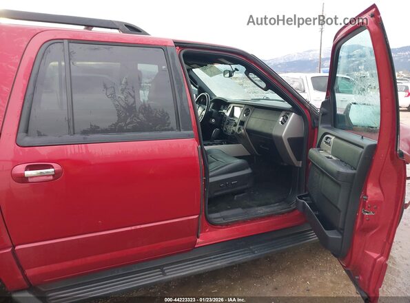 1FMJK1JT1GEF55481 2016 FORD EXPEDITION EL Красный Вид салона спереди
