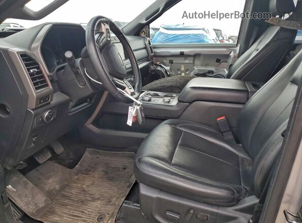 1FMJK1JT3MEA26982 2021 FORD EXPEDITION Silver Widok wnętrza z przodu
