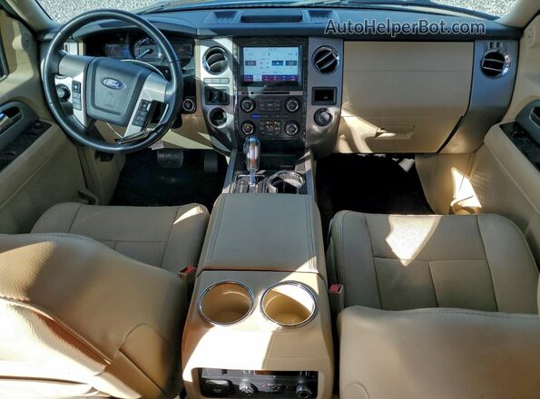 1FMJK1KT3GEF45551 2016 FORD EXPEDITION Серый Вид панели приборов