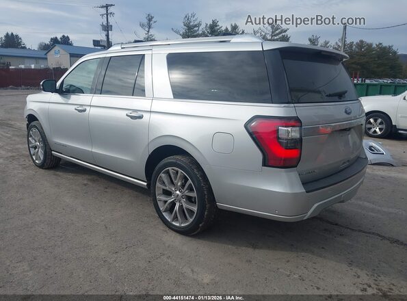 1FMJK1MT7KEA90824 2019 FORD EXPEDITION MAX Silver უკანა მარცხენა