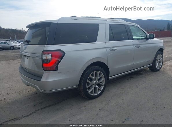1FMJK1MT7KEA90824 2019 FORD EXPEDITION MAX Silver უკანა მარჯვენა