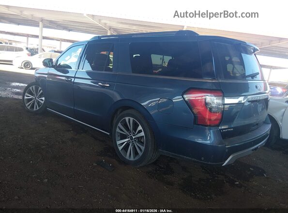 1FMJK2AT5LEA98819 2020 FORD EXPEDITION Blue Задня ліва чверть