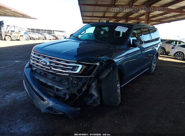 1FMJK2AT5LEA98819 2020 FORD EXPEDITION Blue Вид спереду