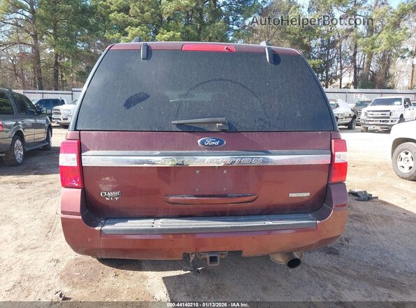 1FMJU1HT5HEA16069 2017 FORD EXPEDITION Maroon 