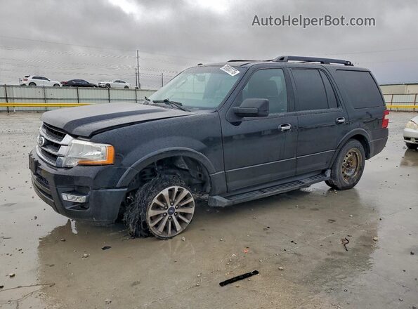 1FMJU1HT8HEA47235 2017 FORD EXPEDITION Черный Передняя левая четверть