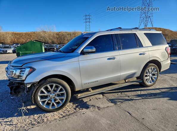 1FMJU1MT7KEA17379 2019 FORD EXPEDITION Серебряный Передняя левая четверть