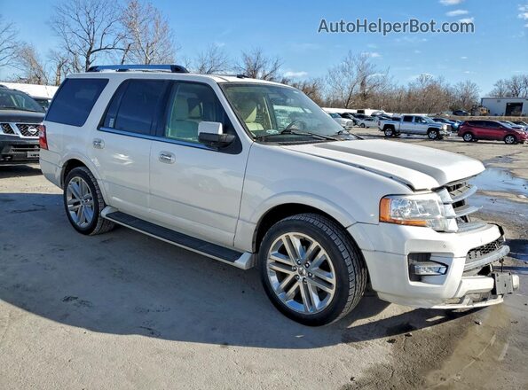 1FMJU2AT5GEF20684 2016 FORD EXPEDITION Белый Передняя правая четверть