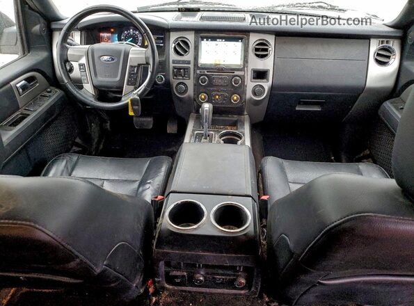 1FMJU2AT7GEF03062 2016 FORD EXPEDITION Угольный Вид панели приборов