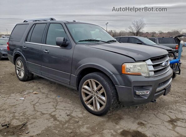 1FMJU2AT7GEF03062 2016 FORD EXPEDITION Угольный Передняя правая четверть