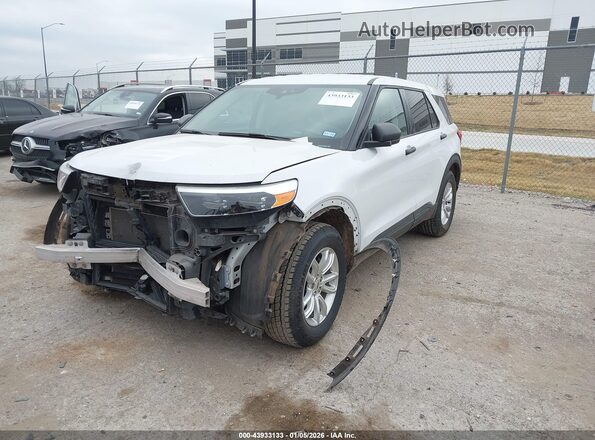 1FMSK7BH8LGA95171 2020 FORD FORD EXPLORER Белый Передняя левая четверть