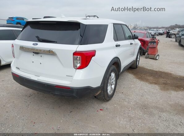 1FMSK7BH8LGA95171 2020 FORD FORD EXPLORER Белый Задняя правая четверть