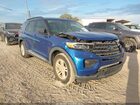 2021 Ford Explorer Xlt Blue vin: 1FMSK7DH6MGB40493