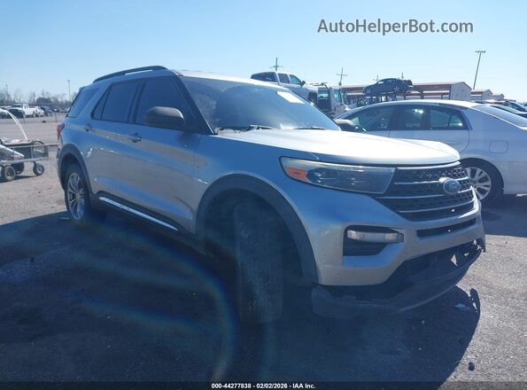 1FMSK7DH7LGA34035 2020 FORD FORD EXPLORER Silver Front right