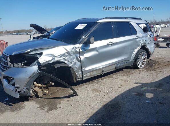 1FMSK7DH7LGA34035 2020 FORD FORD EXPLORER Silver Front view