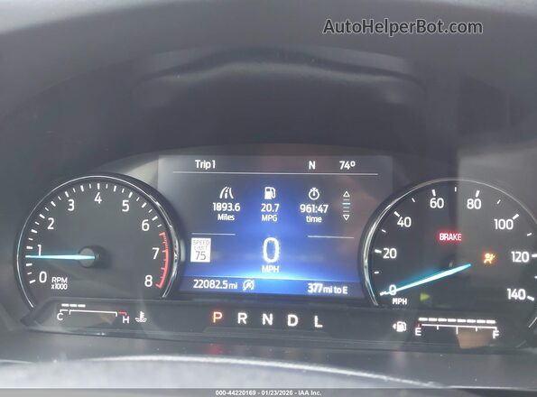 1FMSK7DH7PGB30575 2023 FORD FORD EXPLORER White Vista de los asientos traseros