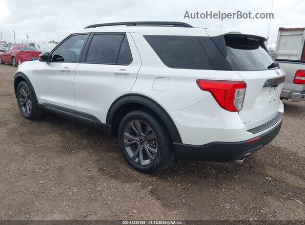 1FMSK7DH7PGB30575 2023 FORD FORD EXPLORER White Trasero izquierdo