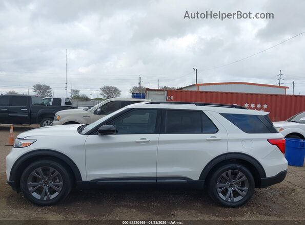1FMSK7DH7PGB30575 2023 FORD FORD EXPLORER White Vista interior de 360 grados