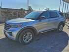 2022 Ford Explorer Xlt Silver vin: 1FMSK7DHXNGA20374