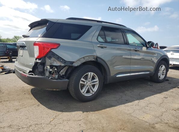 1FMSK8DH0LGA57288 2020 FORD FORD EXPLORER Серый Задняя правая четверть
