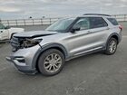 2020 Ford Explorer Xlt Silver vin: 1FMSK8DH2LGB06264