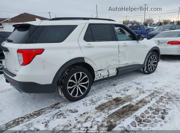 1FMSK8DH3NGA08119 2022 FORD FORD EXPLORER White Հետևի աջ