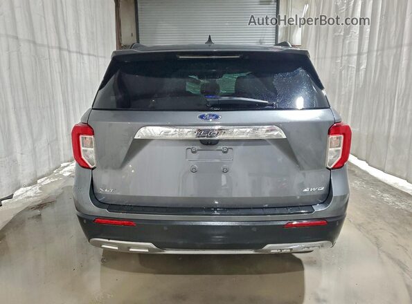 1FMSK8DHXRGA04431 2024 FORD FORD EXPLORER Gray უკანა ხედი