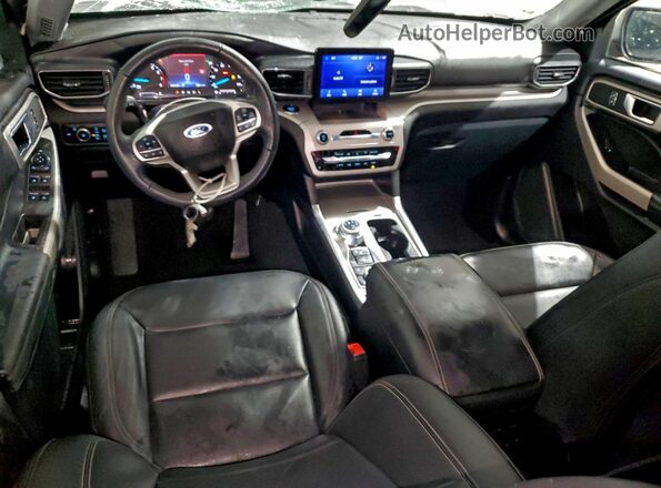 1FMSK8DHXRGA04431 2024 FORD FORD EXPLORER Gray წინა პანელის ხედი
