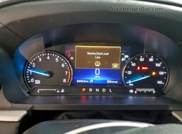 1FMSK8DHXRGA04431 2024 FORD FORD EXPLORER Gray ხელსაწყოთა პანელის ხედი
