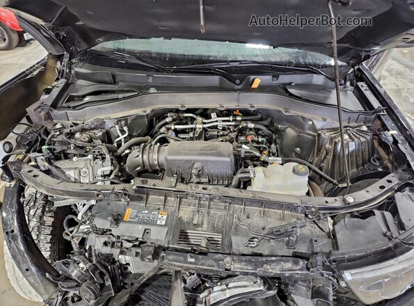 1FMSK8JH2RGA86787 2024 FORD FORD EXPLORER Black Widok komory silnika