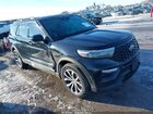 2022 Ford Explorer St-line Black vin: 1FMSK8KH7NGA96238