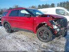 2025 Ford Explorer St-line Red vin: 1FMUK8KH5SGC85524