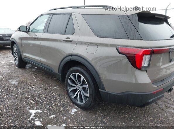 1FMUK8KH6TGA10066 2026 FORD FORD EXPLORER Золотой Задняя левая четверть