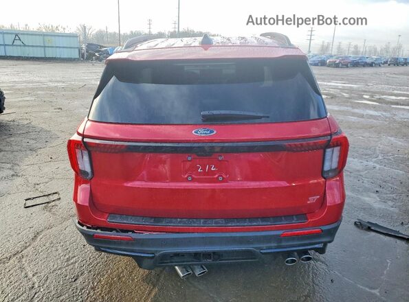 1FMWK8GC4TGA34212 2026 FORD FORD EXPLORER Красный Вид сзади
