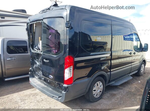 1FMZK1CM2JKA43391 2018 FORD TRANSIT-150 Black უკანა მარჯვენა