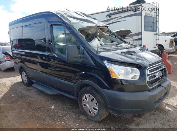 1FMZK1CM2JKA43391 2018 FORD TRANSIT-150 Black წინა მარჯვენა