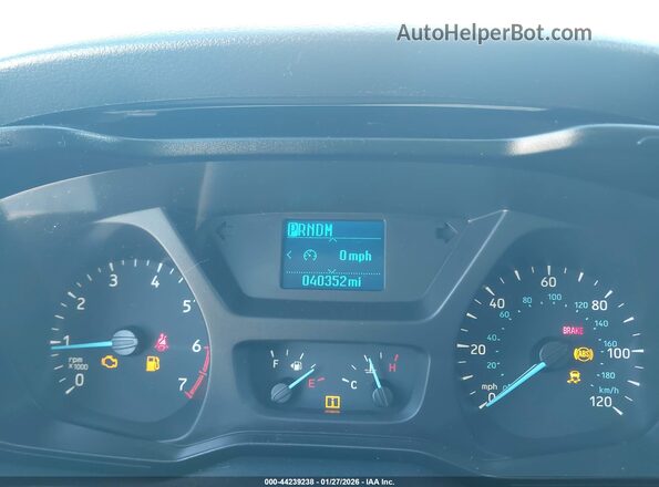 1FMZK1YG2HKA42920 2017 FORD TRANSIT-150 Gray Rear seats view