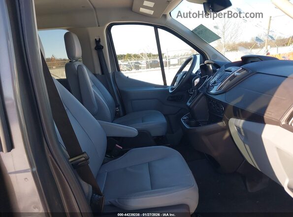 1FMZK1YG2HKA42920 2017 FORD TRANSIT-150 Gray Front interior view