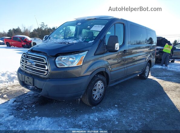 1FMZK1YG2HKA42920 2017 FORD TRANSIT-150 Gray Front left