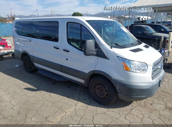 1FMZK1YM3JKA10697 2018 FORD TRANSIT-150 White Передня права чверть