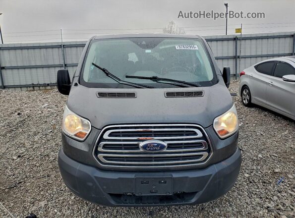 1FMZK1YM4GKB17587 2016 FORD TRANSIT Gray Widok z przodu