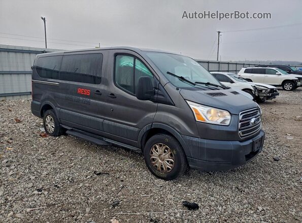 1FMZK1YM4GKB17587 2016 FORD TRANSIT Gray Przód prawy