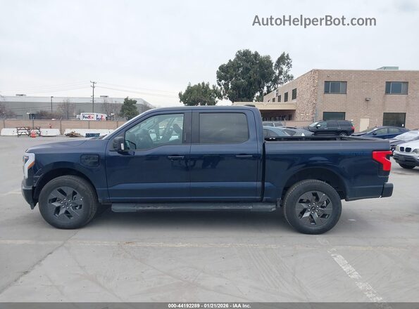1FT6W1EV0PWG29462 2023 FORD F-150 LIGHTNING Dark Blue Панорамный вид салона 360°