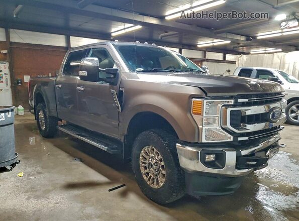 1FT7W2B62LEE74176 2020 FORD F250 Желто-коричневый Передняя правая четверть