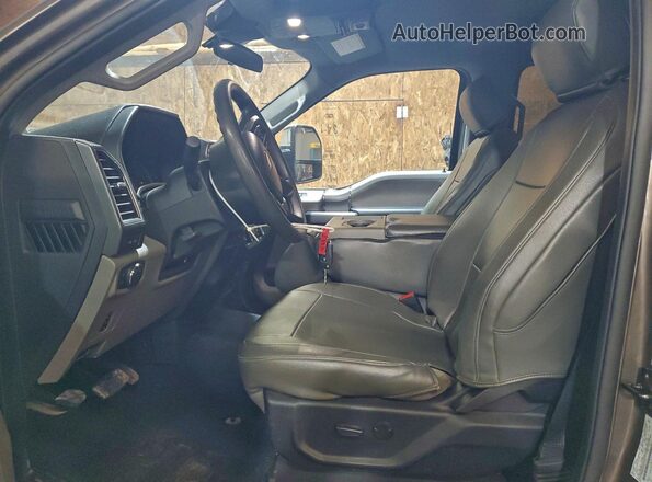 1FT7W2B62LEE74176 2020 FORD F250 Желто-коричневый Вид салона спереди