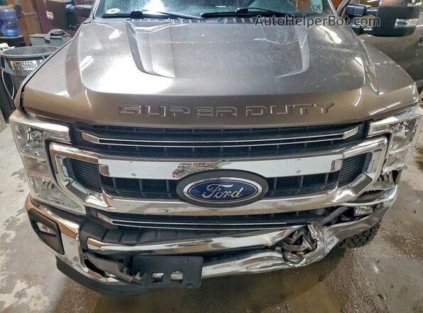 1FT7W2B62LEE74176 2020 FORD F250 Желто-коричневый Вид задней части салона