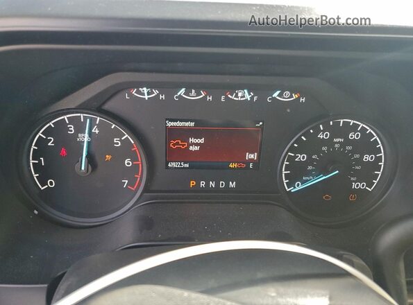 1FT7W2BA9REF78919 2024 FORD F250 White Instrument cluster view