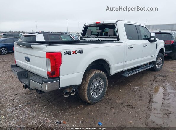 1FT7W2BT0KED82617 2019 FORD F-250 Белый Задняя правая четверть