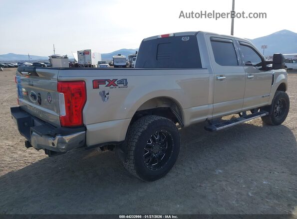1FT7W2BT1HEC45730 2017 FORD F-250 Золотой Задняя правая четверть